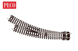 Setrack Right Hand Curved Turnout N Scale